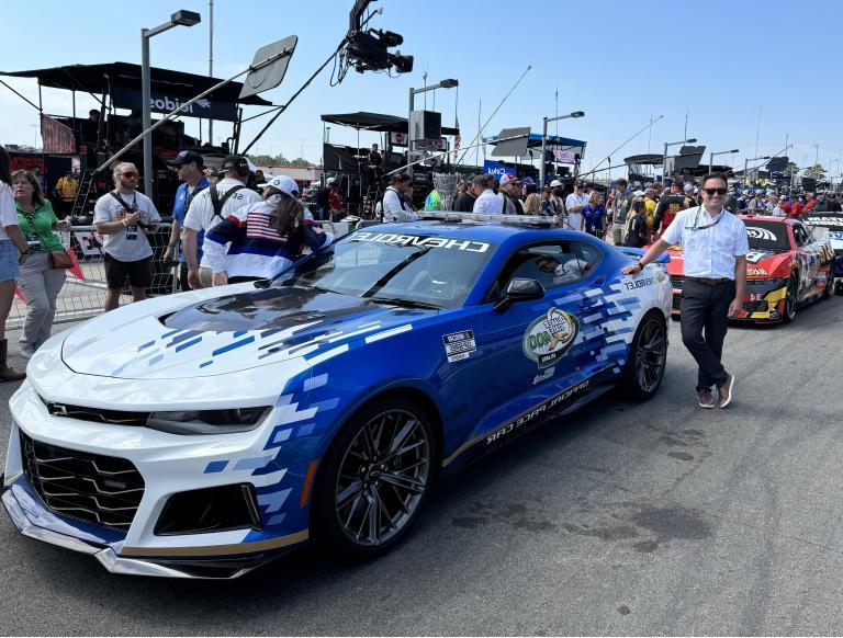 Eric Jacuzzi at Michigan International Speedway